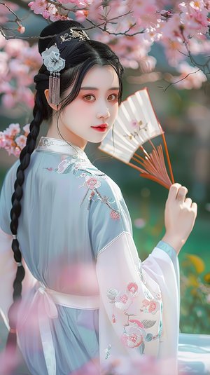 媽媽一邊做飯一邊干什么呢